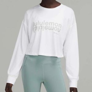 lululemon Muscle Love Long Sleeve White Size 4 NWT